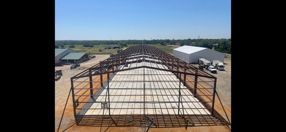 Barndominiums work supplied by Metal Warehouse Inc. in Sherman, TX