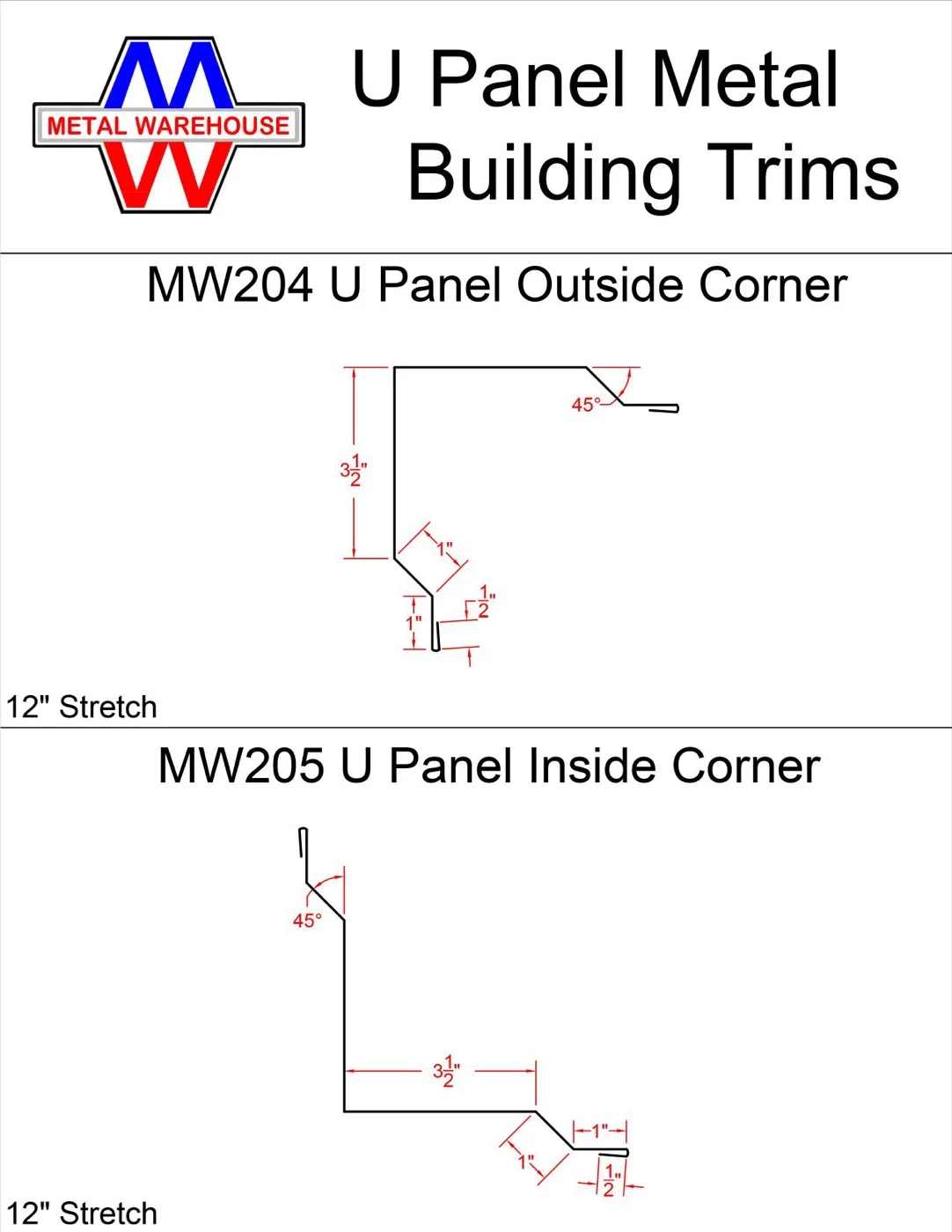 Metal Warehouse trim catalog page 15 of 23