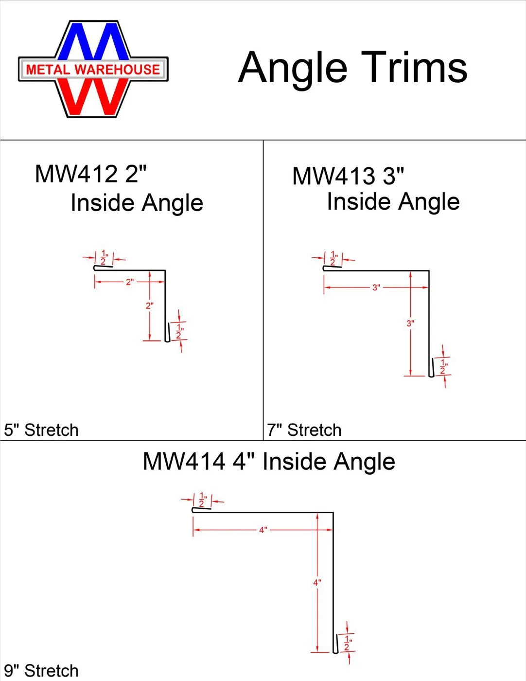 Metal Warehouse trim catalog page 22 of 23